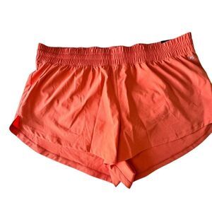 DSG Women's Mid-Rise Running/Biker Shorts XL Orange / Coral Activewear Summer